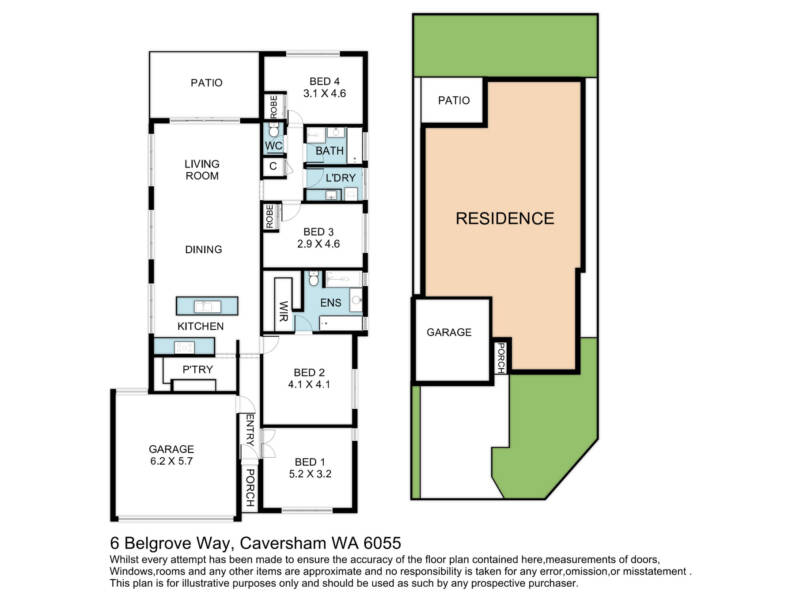 6 Belgrove Way, CAVERSHAM, WA 6055 AUS
