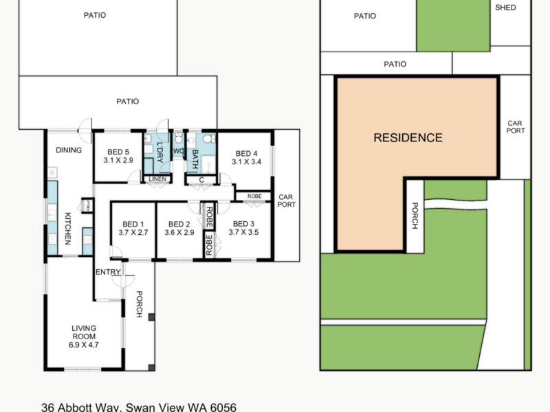 36 Abbott Way, SWAN VIEW, WA 6056 AUS